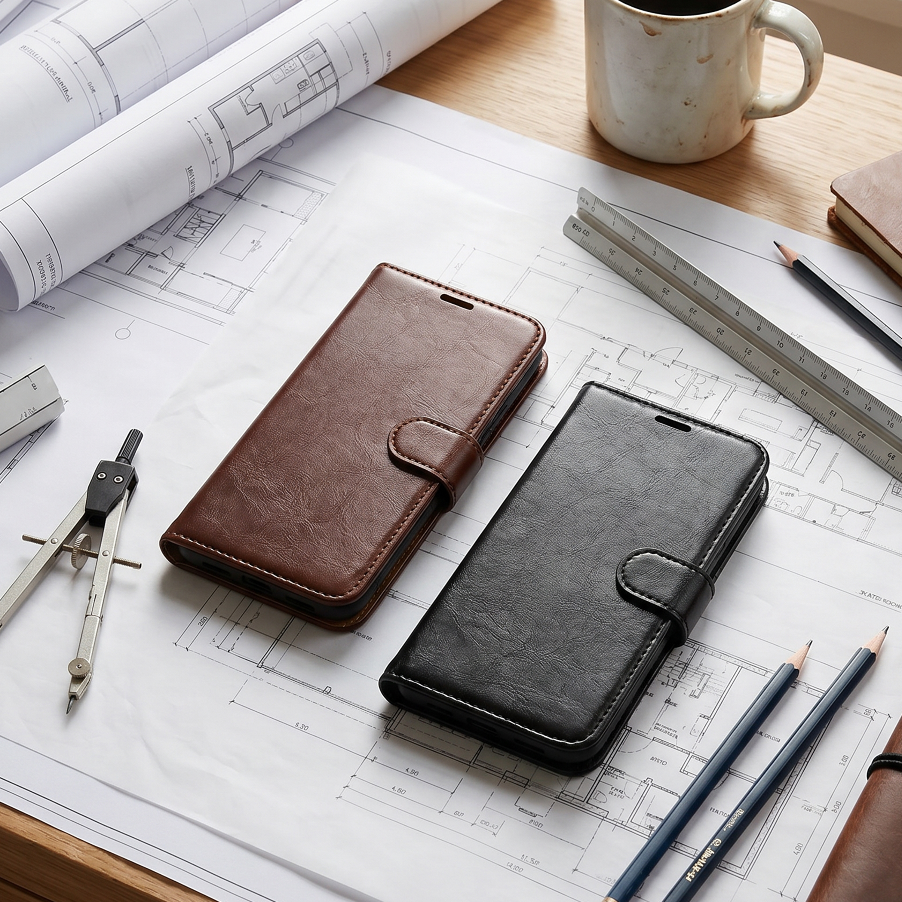 matte surface leather